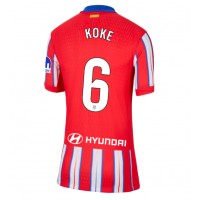 Dámy Fotbalový dres Atletico Madrid Koke #6 2024-25 Domácí Krátký Rukáv